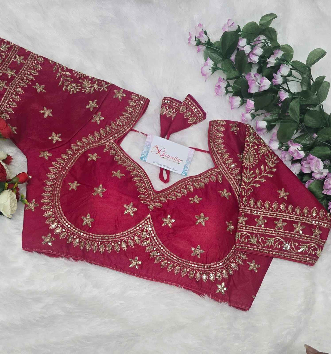 Embroidery Blouse Manufacturer in India – BlouseLine