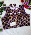 Jacquard Jari Embroidery Blouse Manufacturer in Surat | BlouseLine