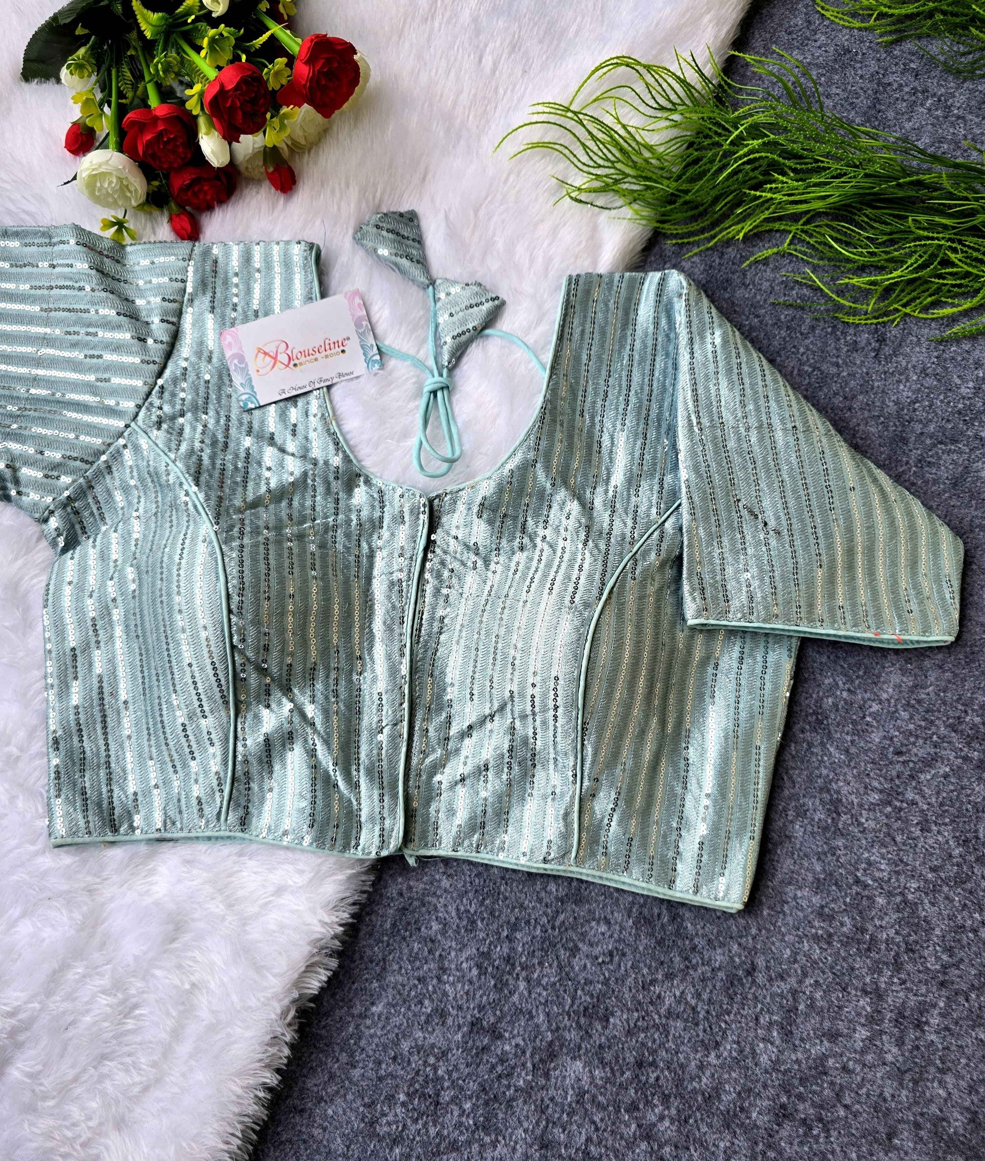 Siqvence Embroidery Blouse Manufacturer in Surat – BlouseLine