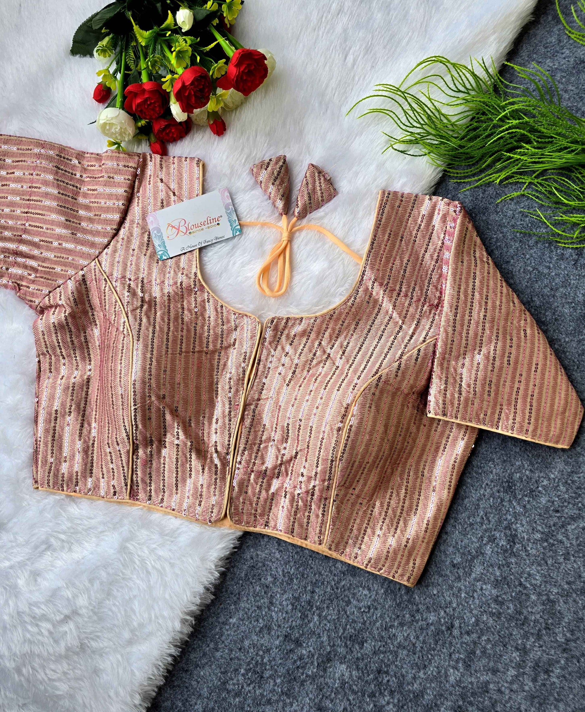 Siqvence Embroidery Blouse Manufacturer in Surat – BlouseLine