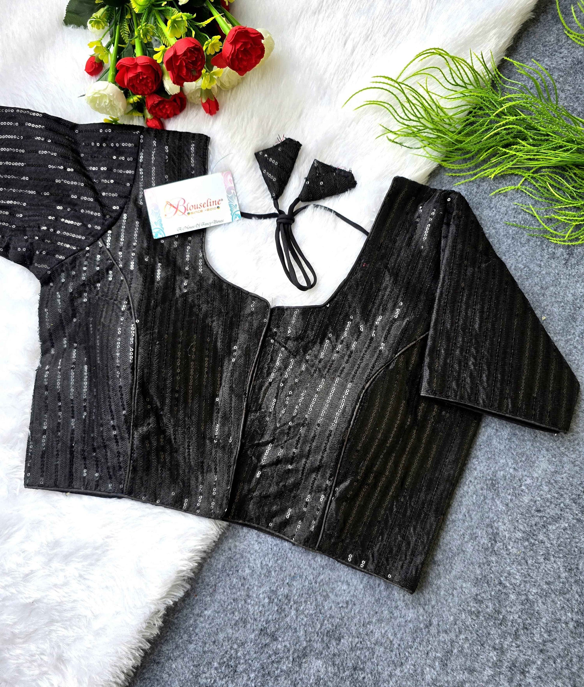 Siqvence Embroidery Blouse Manufacturer in Surat – BlouseLine