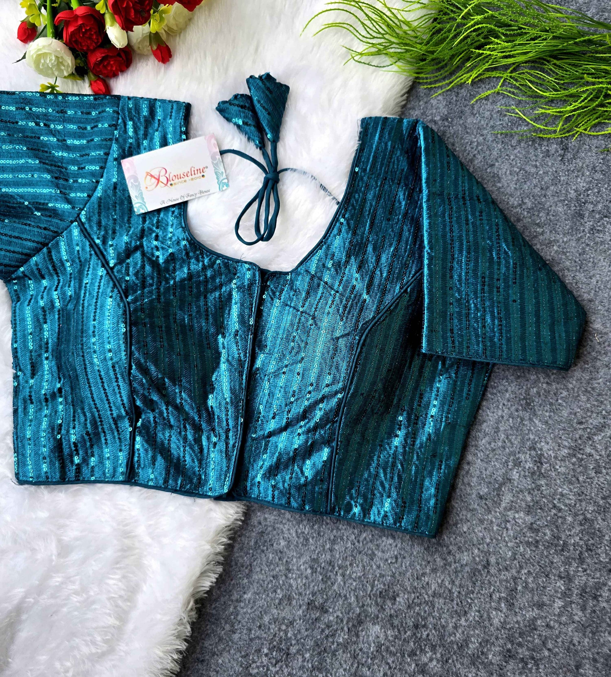 Siqvence Embroidery Blouse Manufacturer in Surat – BlouseLine