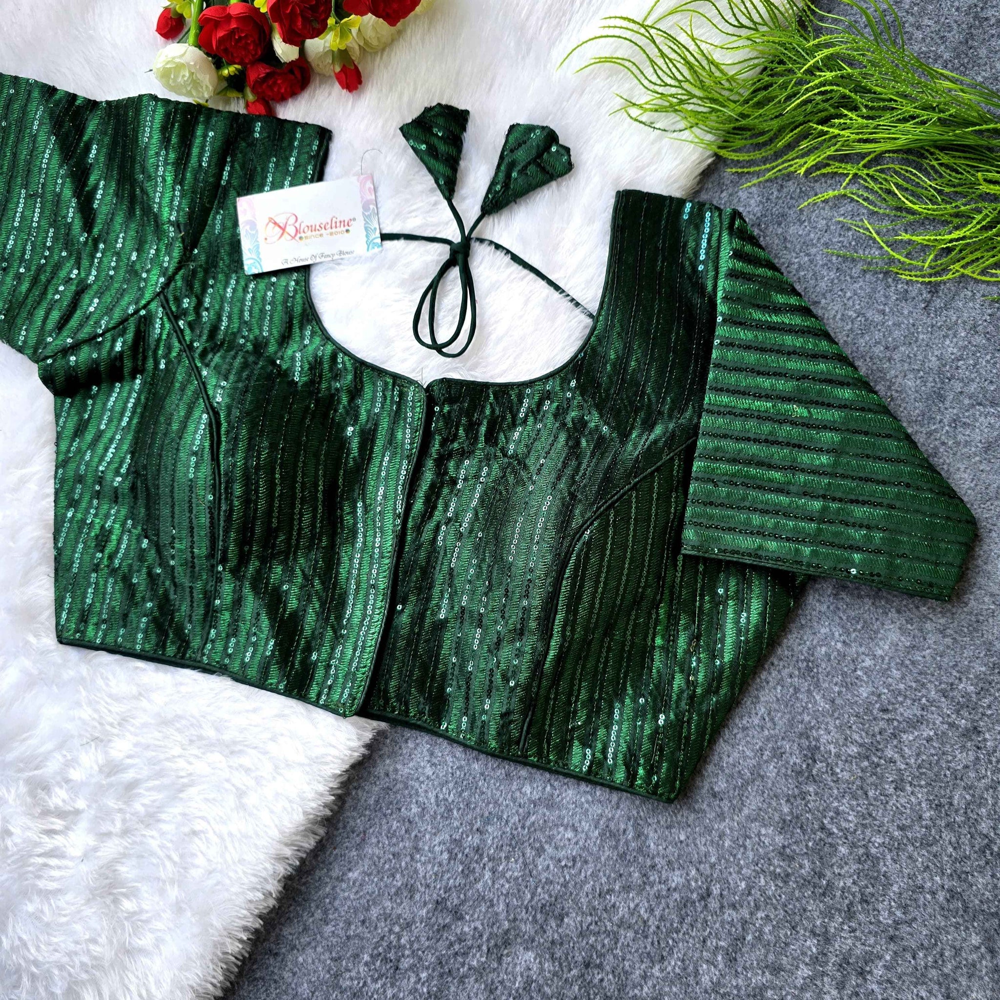 Siqvence Embroidery Blouse Manufacturer in Surat – BlouseLine