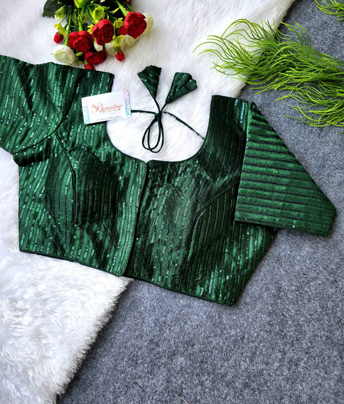 Siqvence Embroidery Blouse Manufacturer in Surat – BlouseLine