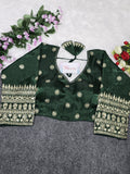 JimmyChoo Embroidery Blouse Manufacturer in Surat – BlouseLine - BlouseLine