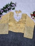 Jimmy Choo Embroidery Blouse Manufacturer in Surat – BlouseLine