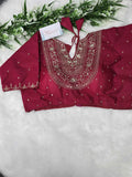 New Collection Jari Work Embroidery Blouse | BlouseLine
