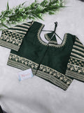 Jari Work Embroidery Blouse Manufacturer in Surat – BlouseLine