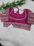 Jari Work Embroidery Blouse Manufacturer in Surat – BlouseLine