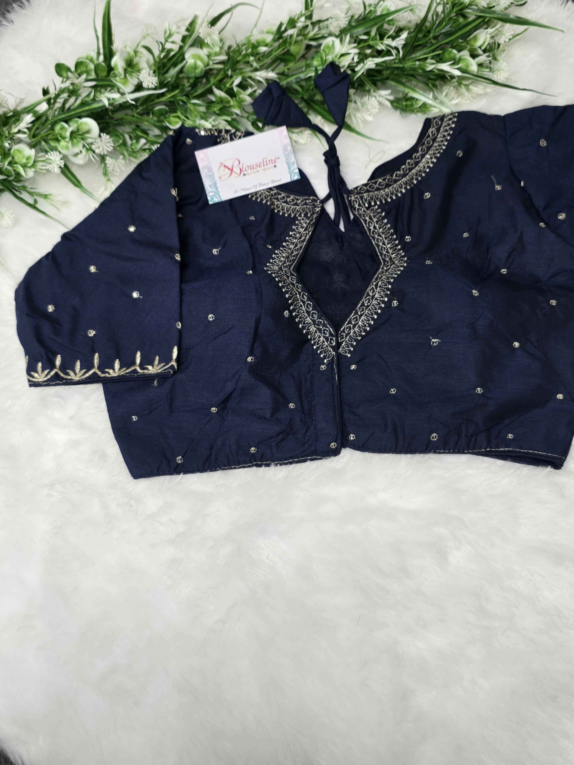 New Collection Jari Work Embroidery Blouse | BlouseLine
