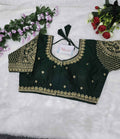 Vichitra Embroidery Blouse Manufacturer in Surat – BlouseLine