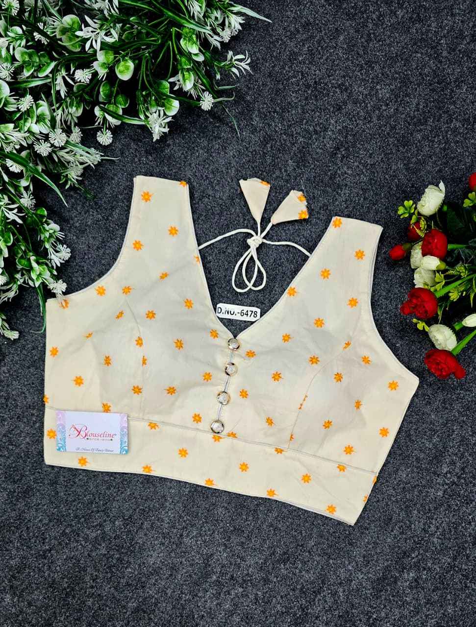 Khadi Cotton Classic Blouse Supplier – Blouseline