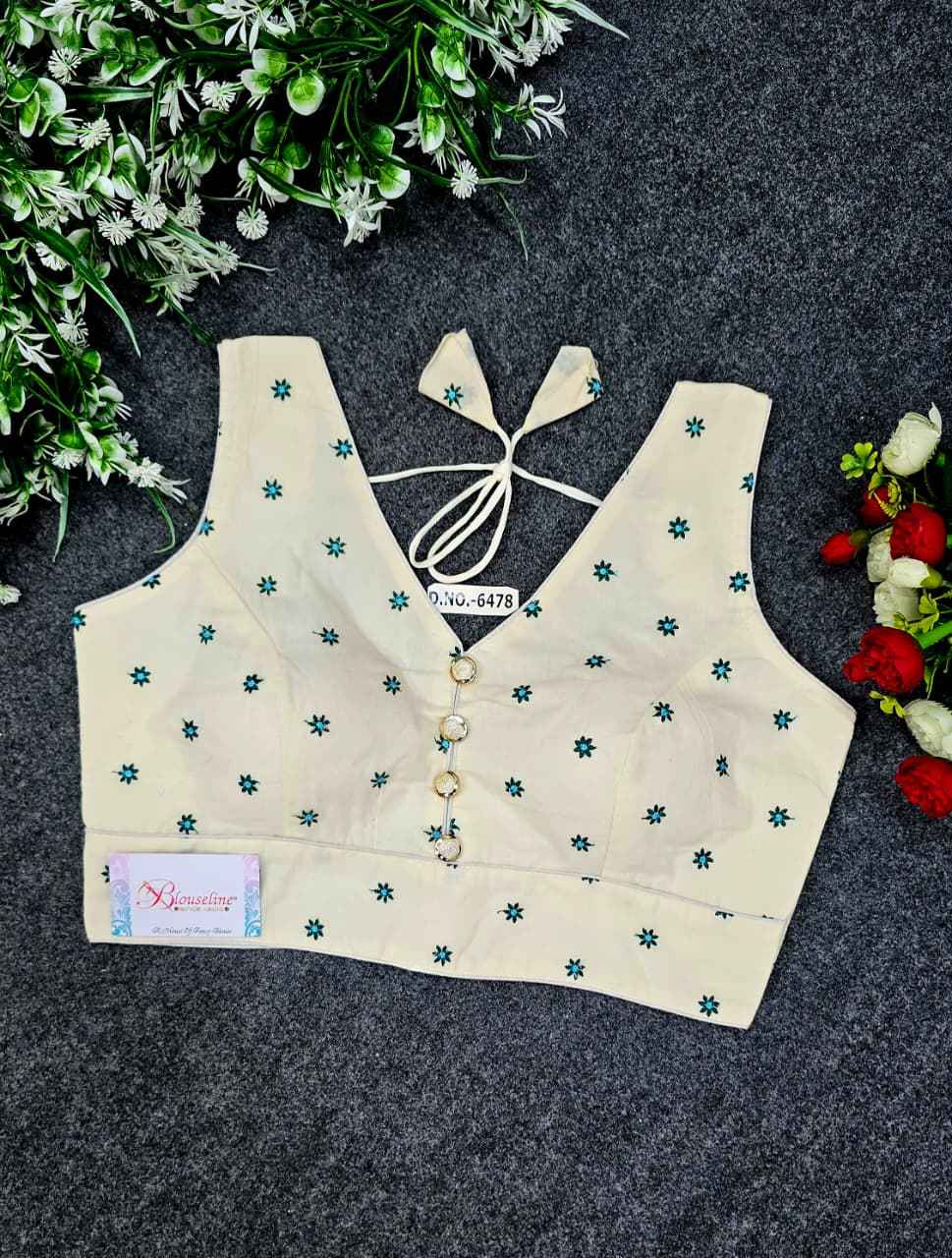 Khadi Cotton Classic Blouse Supplier – Blouseline
