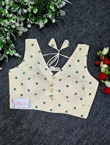Khadi Cotton Classic Blouse Supplier – Blouseline