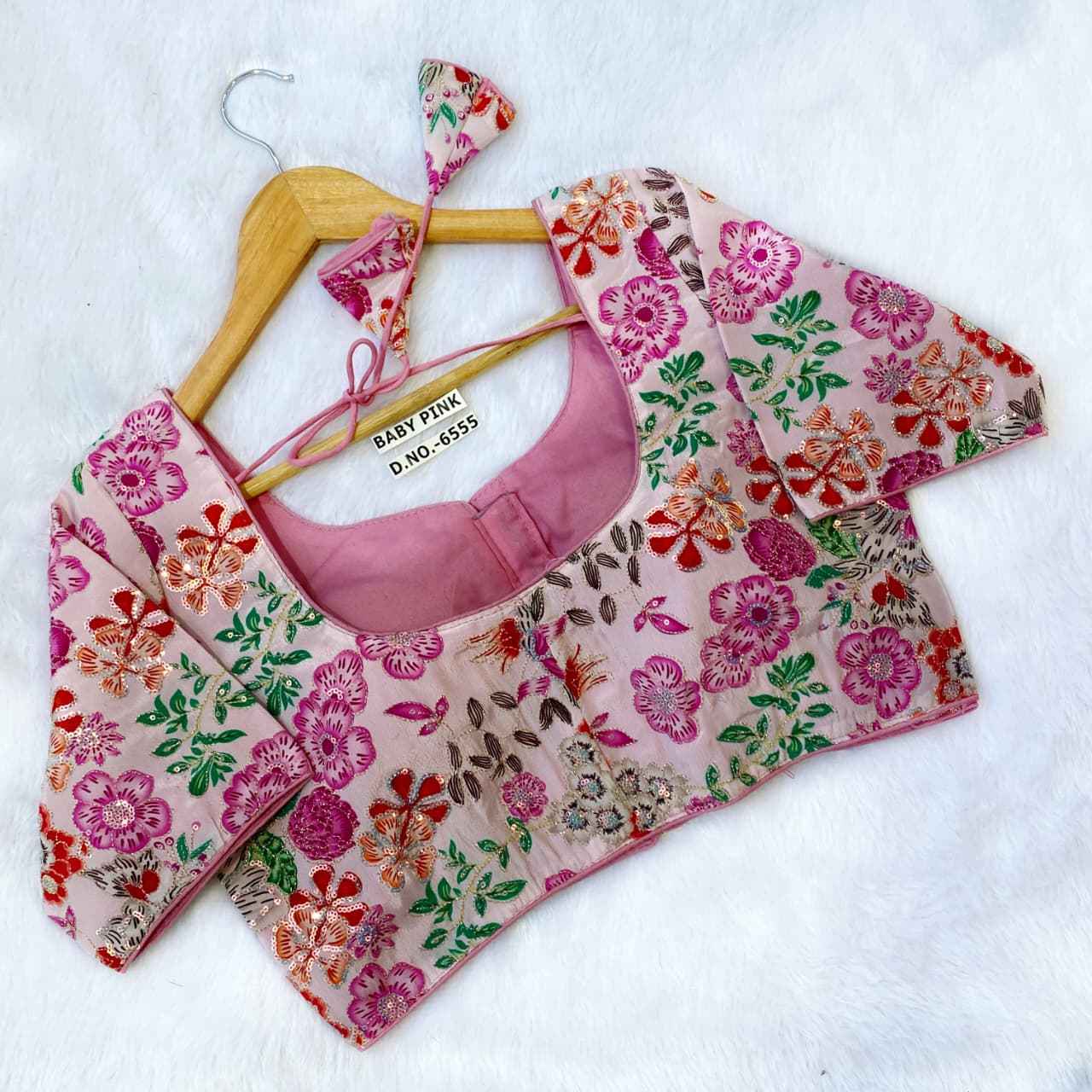 CREPE VISCOSE POSITION BLOUSE Online – BlouseLine BL 6555