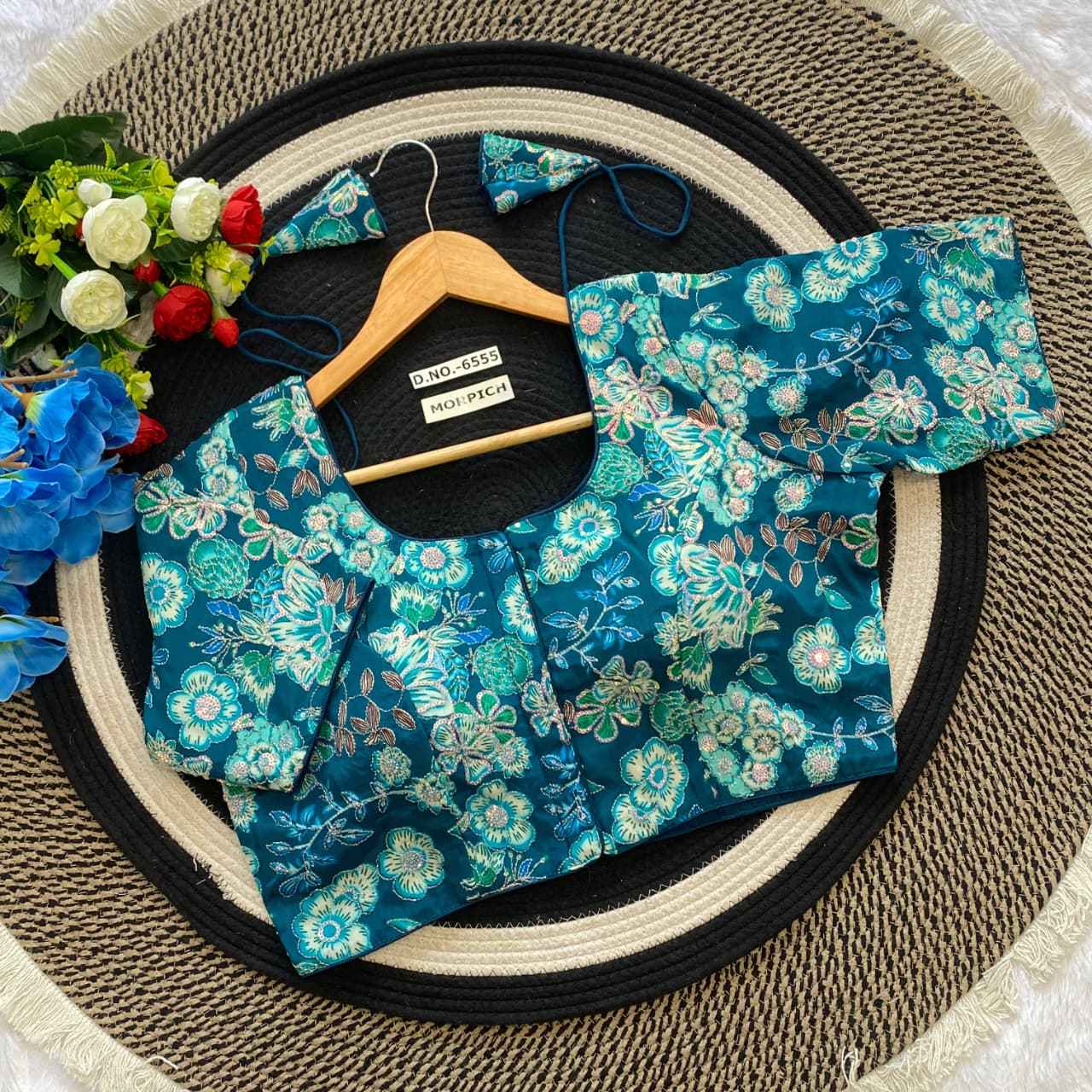 CREPE VISCOSE POSITION BLOUSE Online – BlouseLine BL 6555