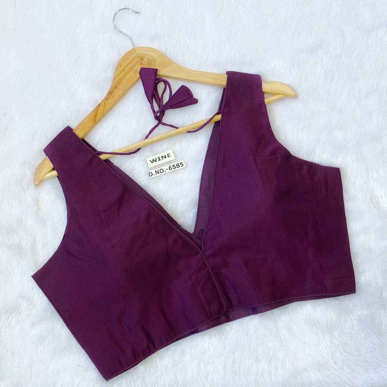 Buy Trendy Roleh Silk Blouse Online – BlouseLine BL 6585