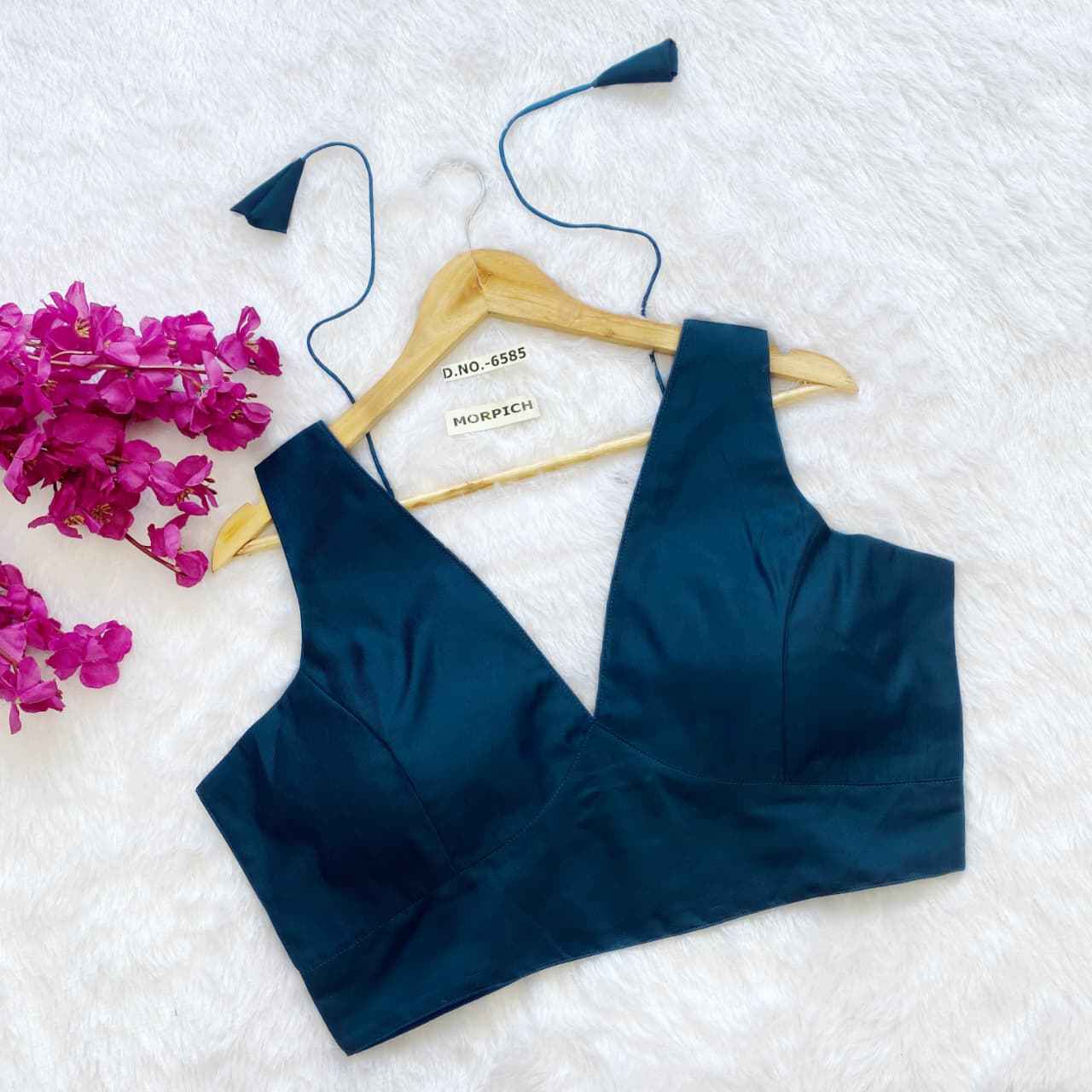 Buy Trendy Roleh Silk Blouse Online – BlouseLine BL 6585