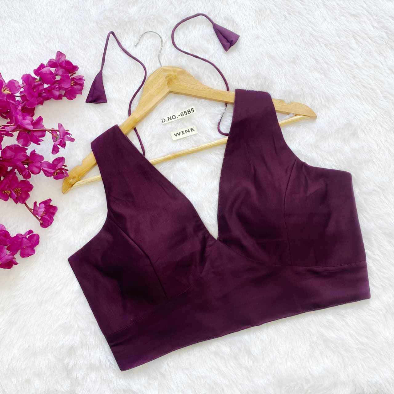 Buy Trendy Roleh Silk Blouse Online – BlouseLine BL 6585