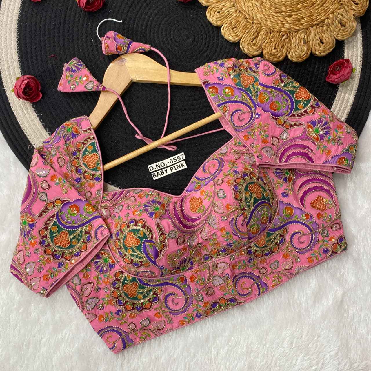 Buy Trendy Collection Crepe Viscose Position Blouse – BlouseLine BL 6557