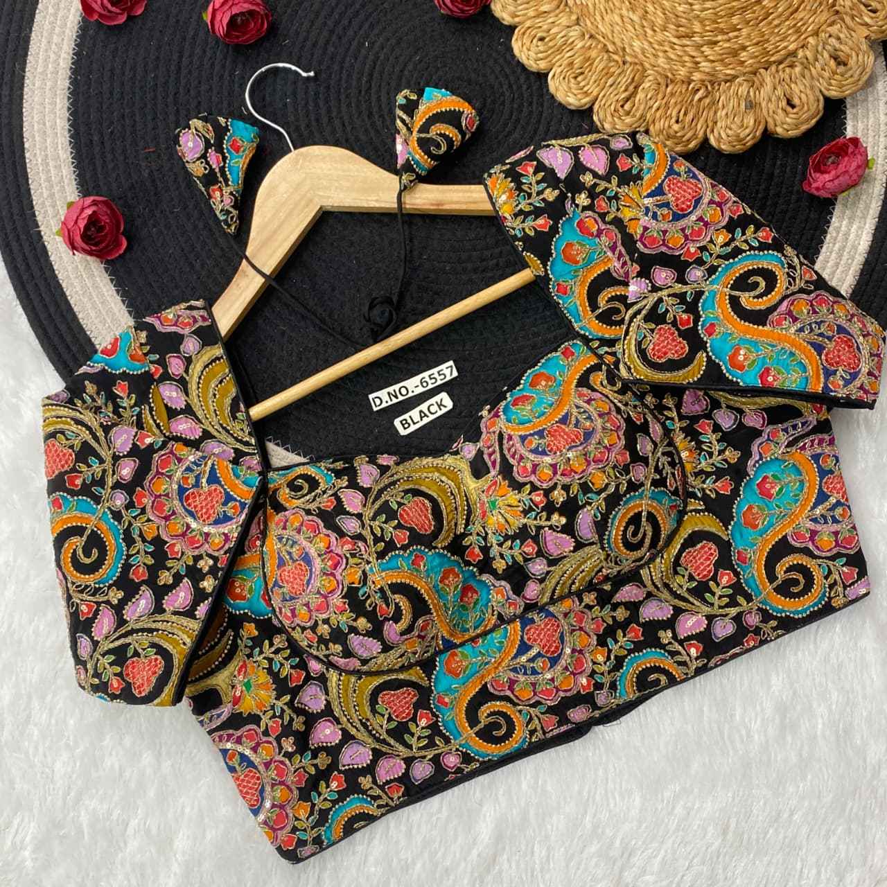 Buy Trendy Collection Crepe Viscose Position Blouse – BlouseLine BL 6557