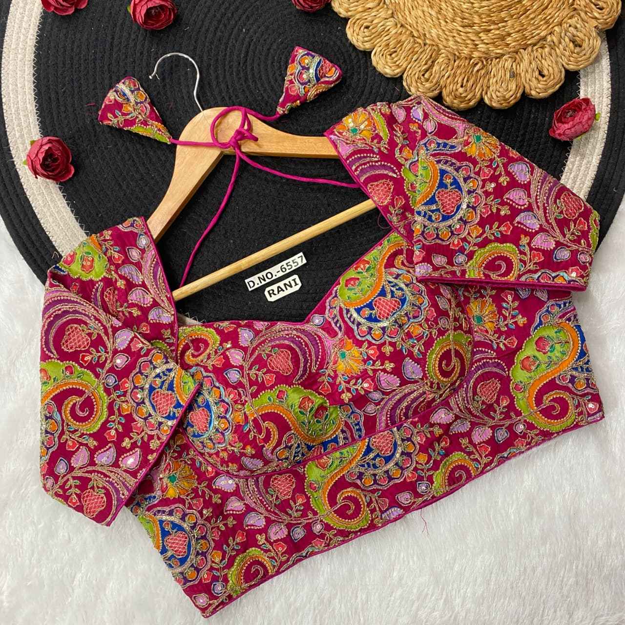 Buy Trendy Collection Crepe Viscose Position Blouse – BlouseLine BL 6557