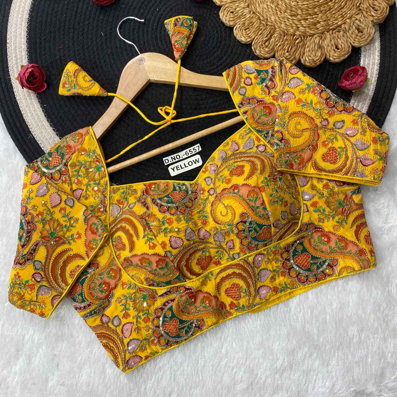 Buy Trendy Collection Crepe Viscose Position Blouse – BlouseLine BL 6557