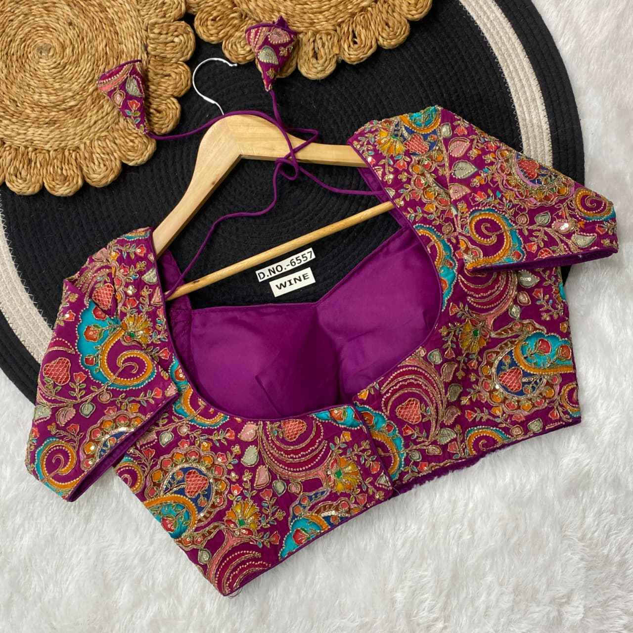 Buy Trendy Collection Crepe Viscose Position Blouse – BlouseLine BL 6557