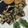Fancy Crepe Viscose Position Print Blouse Online – BlouseLine BL 5563