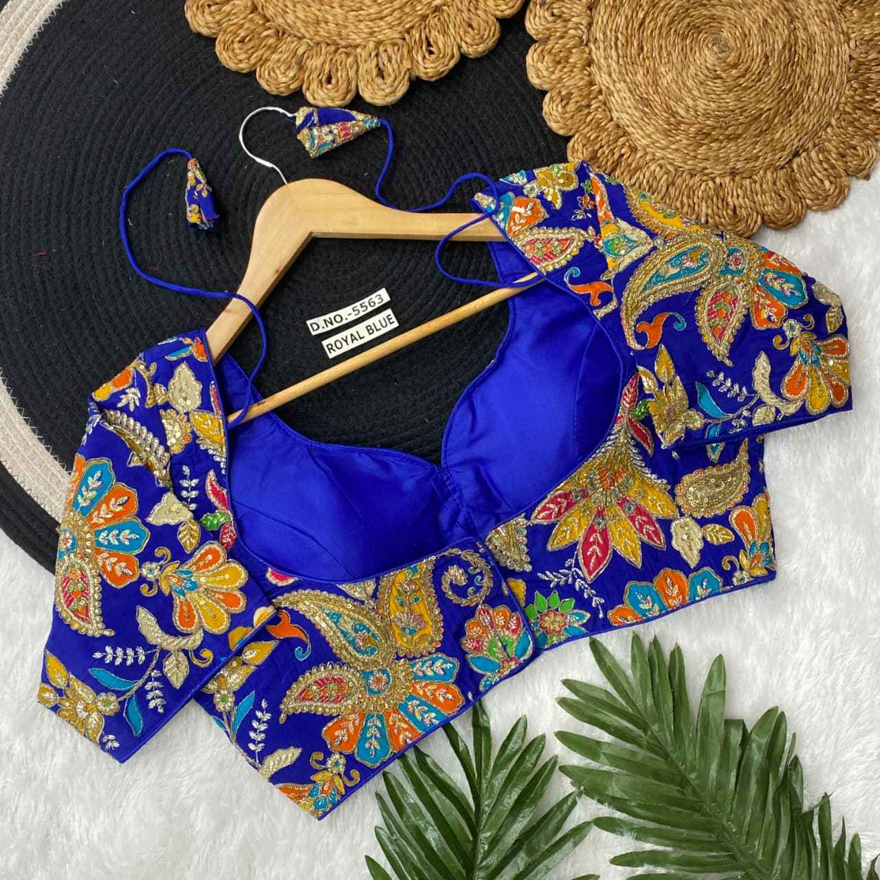 Fancy Crepe Viscose Position Print Blouse Online – BlouseLine BL 5563