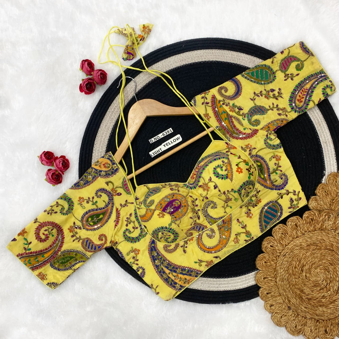 Crepe Viscose Position Print Blouse Collection – BlouseLine BL 6391