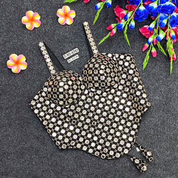 Navratri Corset Spaghetti Blouse - BL 6787