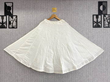 Kids Plain Navratri 3.5 Meter Flare Lehenga - BL 6900