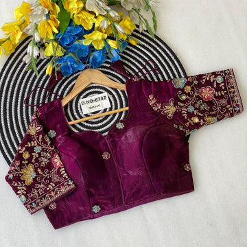 Fendi Silk Front Open Blouse - BL 6747