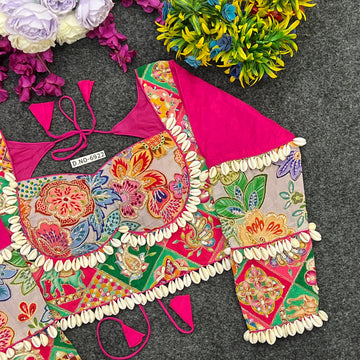 Navratri Full Sleeve Kodi Work Blouse - BL 6922