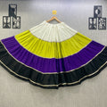 Off White–Parrot Green–Purple–Black
