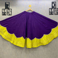 Purple–Parrot Green