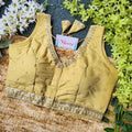 Trendy Slub Silk Embroidery Blouse Collection at Wholesale Prices