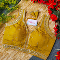 Latest Slub Silk Embroidery Blouses – Trendy & Affordable Wholesale Collection