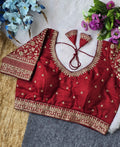 Silk Embroidered Blouse Manufacturer in Surat - BlouseLine