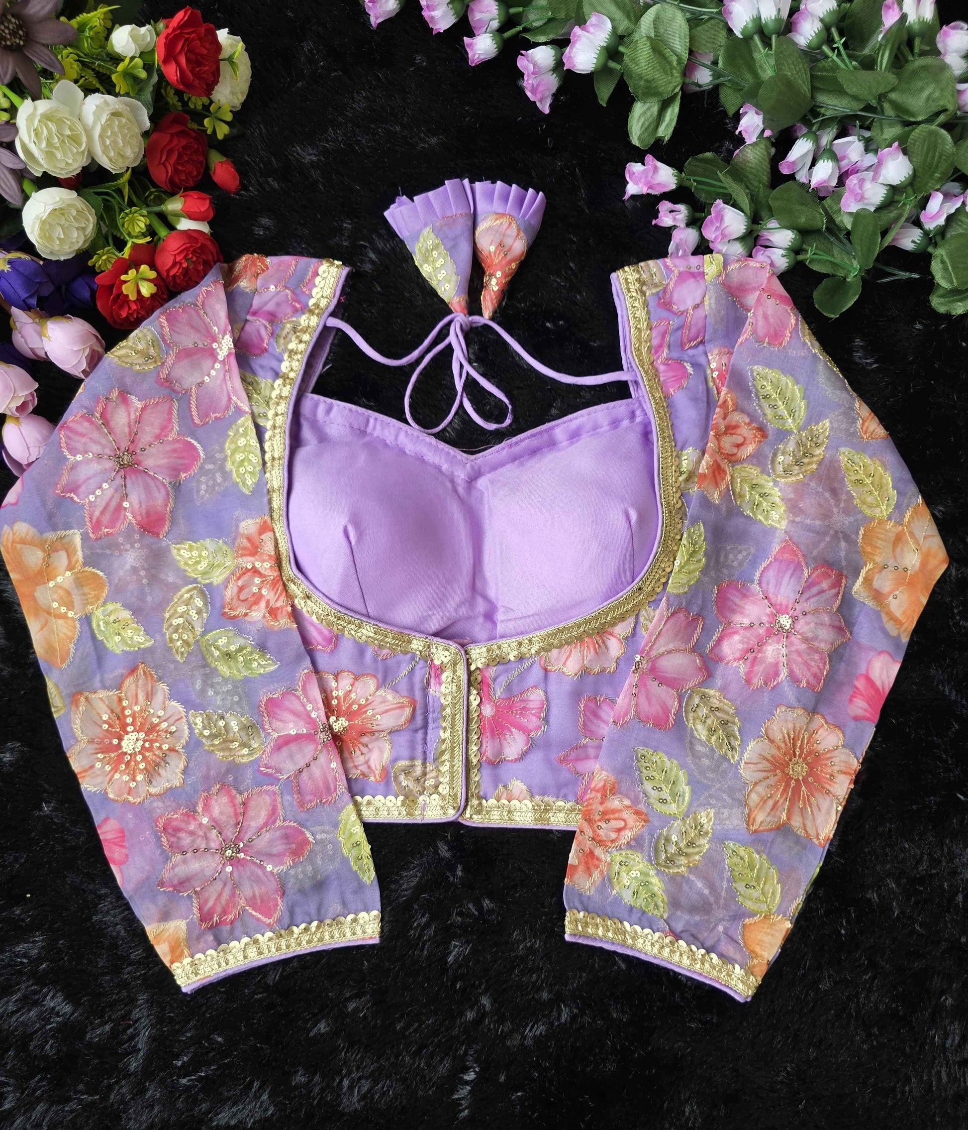 Organza Blouse Manufacturer in Surat | Wholesale | BlouseLine