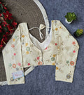 Embroidery Khadi Blouse Manufacturer in Surat | BlouseLine