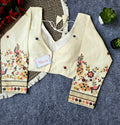 Latest Collection Embroidery Khadi Blouses in Surat | BlouseLine