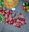 Fancy Crepe Viscose Position Print Blouse Supplier in Surat – BlouseLine