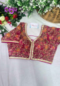 Crepe Viscose Position Print Blouse – Buy Direct Factory from BlouseLine