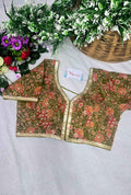 Crepe Viscose Position Print Blouse – Buy Direct Factory from BlouseLine