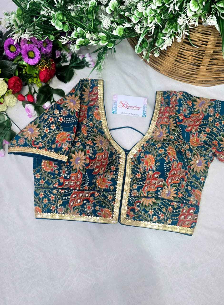 Crepe Viscose Position Print Blouse – Buy Direct Factory from BlouseLine