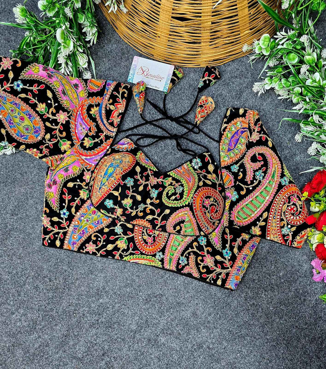 Crepe Viscose Position Print Blouse Collection – BlouseLine