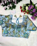 Crepe Viscose Position Print Blouse Wholesaler – BlouseLine