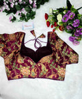 Crepe Viscose Position Print Blouse Wholesaler – BlouseLine